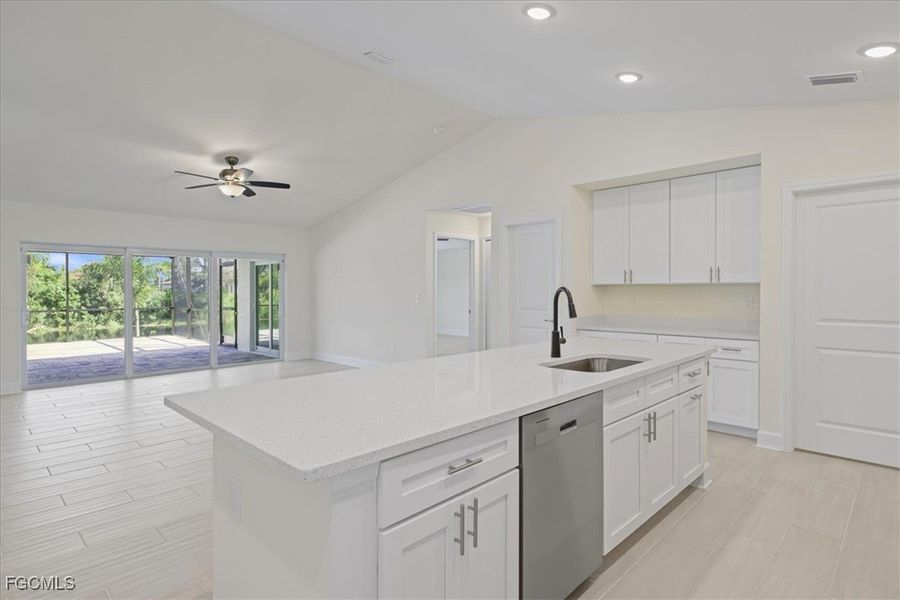 Furnished interior view inside a new home in Cape Coral, Cape Coral (Image 6).