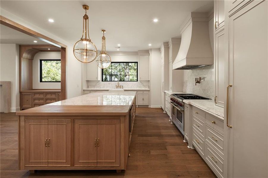 Furnished interior view inside a new home in , Brookhaven (Image 12).