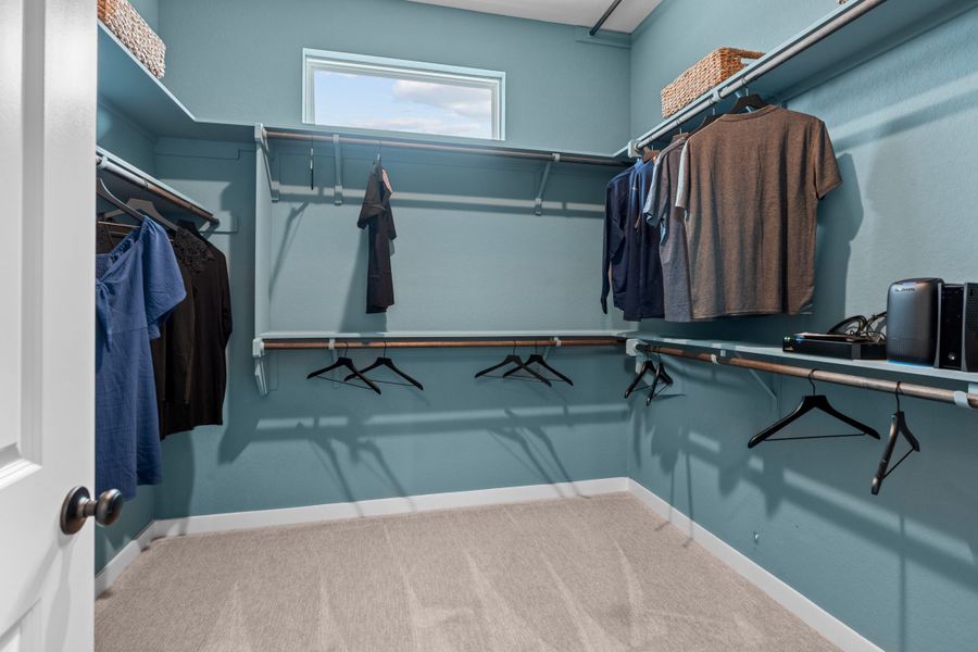 Furnished interior view inside a new home in The Crossvine – Garden Homes, Schertz (Image 17).