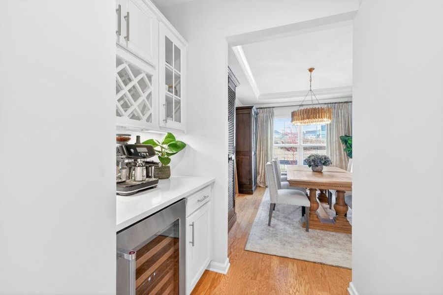 Furnished interior view inside a new home in Reunion, Flowery Branch (Image 41).