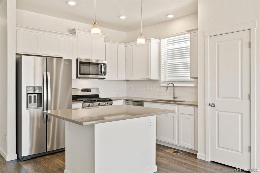 Furnished interior view inside a new home in The Ridge at Lorson Ranch, Colorado Springs (Image 12).
