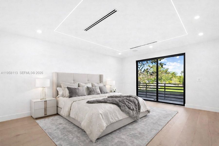 Furnished interior view inside a new home in , Miami (Image 8). Furnished interior view inside a new home in , Miami (Image 8).