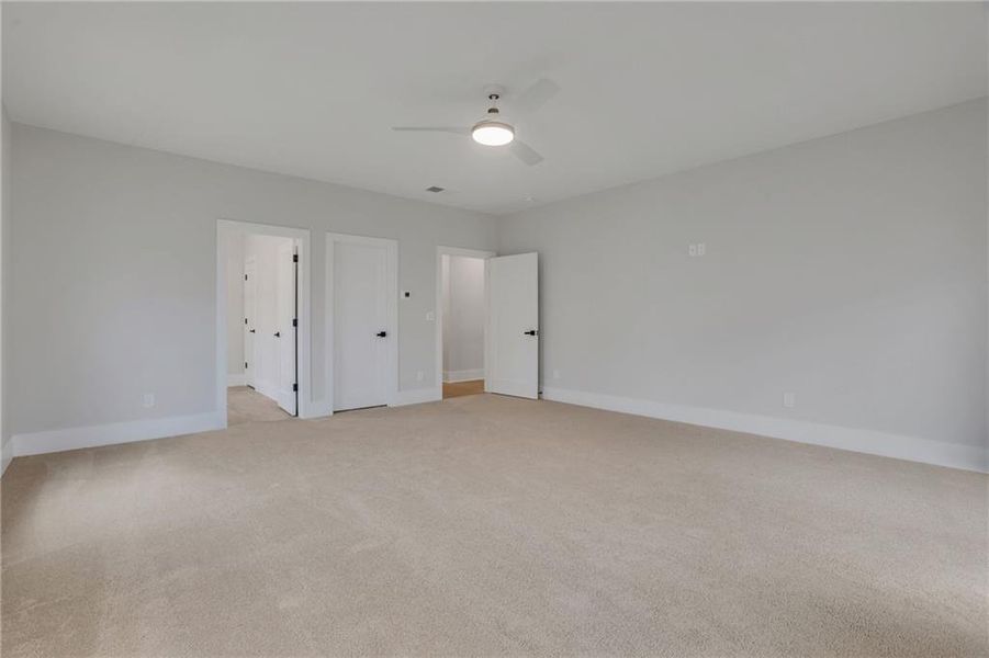 Spacious, unfurnished interior of a new home in , Milton (Image 48).