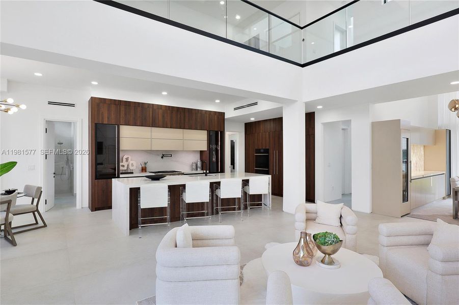 Furnished interior view inside a new home in , Davie (Image 37).