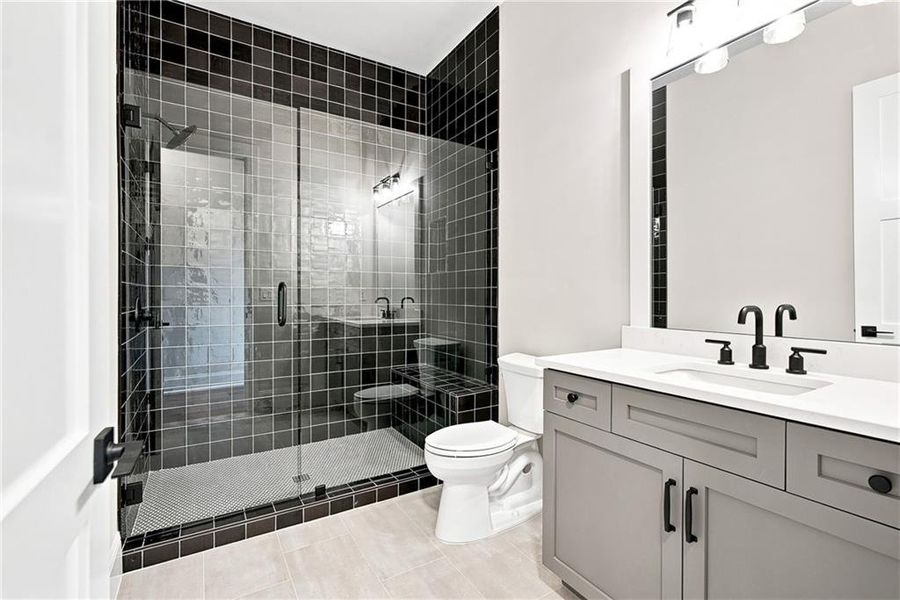 Furnished interior view inside a new home in , Milton (Image 7).