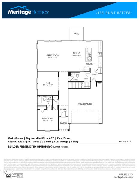 Floor plan main floor