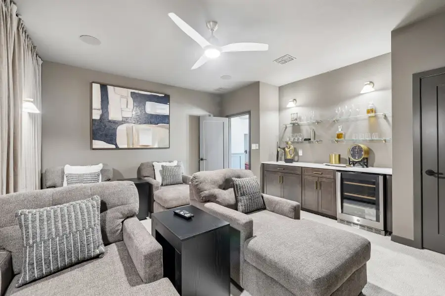 Representative furnished interior of a home built from the Graham by Ashton Woods in The Trails at Carmel, Pflugerville (Image 15). Representative furnished interior of a home built from the Graham by Ashton Woods in The Trails at Carmel, Pflugerville (Image 15).