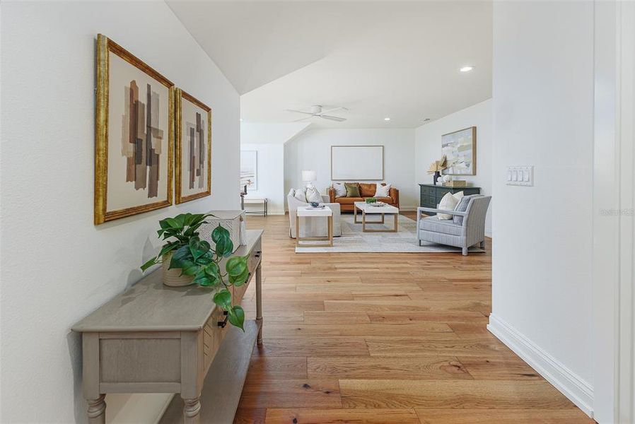Furnished interior view inside a new home in , Lakeland (Image 54).