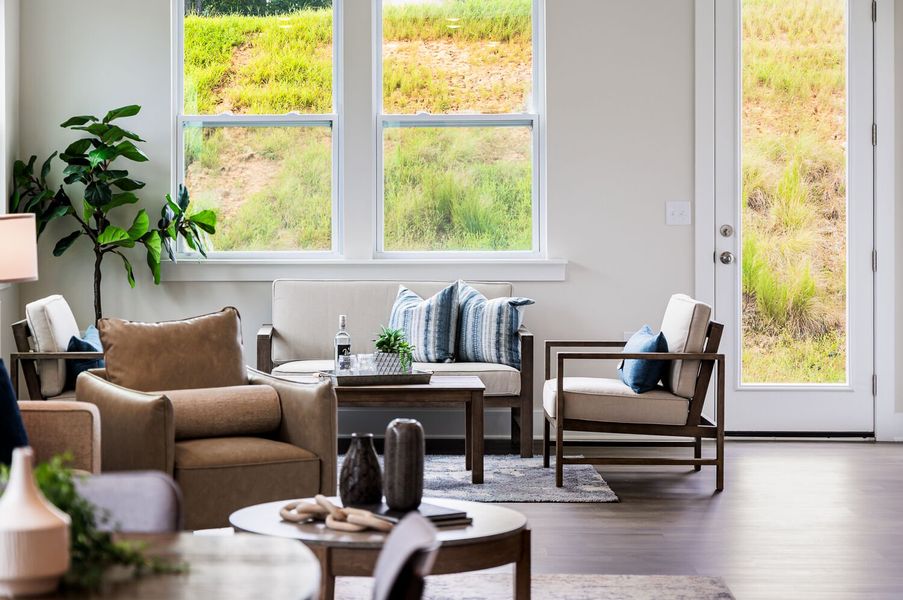 Furnished interior view inside a new home in Stonebarrow, Lillington (Image 13). Furnished interior view inside a new home in Stonebarrow, Lillington (Image 13).