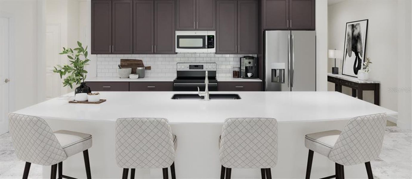Furnished interior view inside a new home in Providence, Davenport (Image 3).