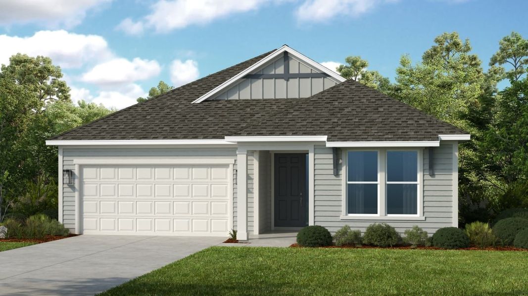 Representative exterior photo of a completed home built from the Carlsbad by Taylor Morrison in Colbert Landings, Palm Coast, FL (Image 3). Representative exterior photo of a completed home built from the Carlsbad by Taylor Morrison in Colbert Landings, Palm Coast, FL (Image 3).