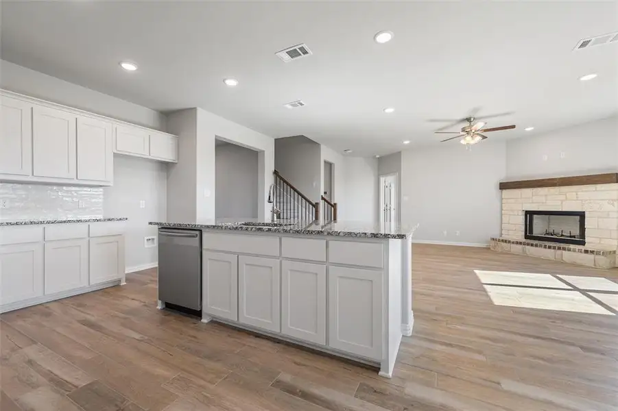 Furnished interior view inside a new home in Covenant Park, Springtown (Image 13). Furnished interior view inside a new home in Covenant Park, Springtown (Image 13).