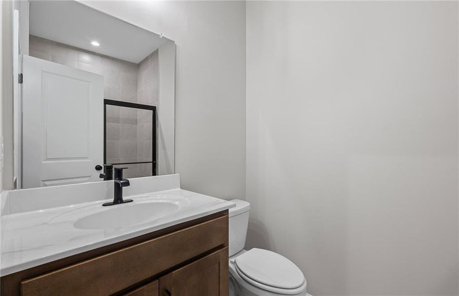 Furnished interior view inside a new home in Reunion, Hoschton (Image 14).