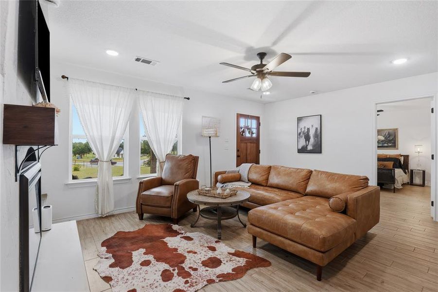 Furnished interior view inside a new home in , Springtown (Image 6). Furnished interior view inside a new home in , Springtown (Image 6).
