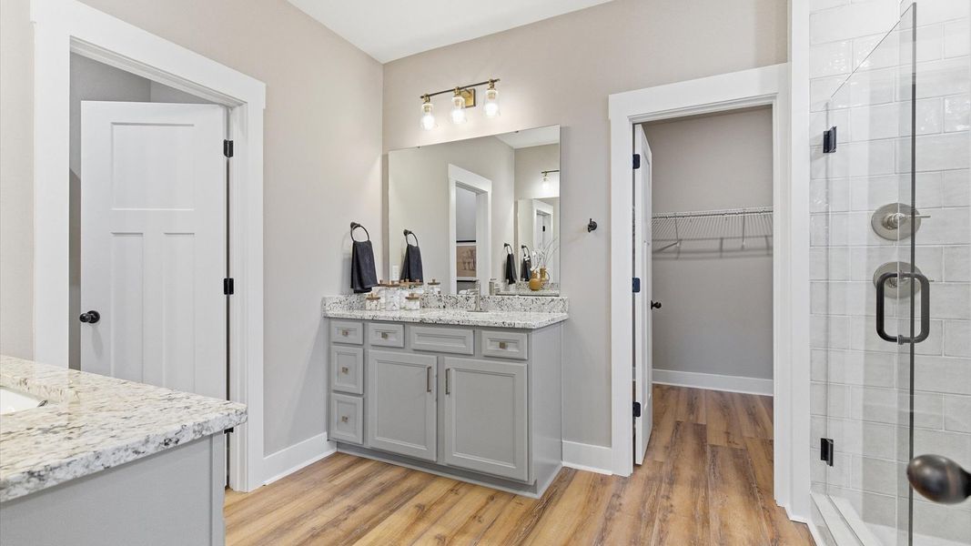 Representative furnished interior of a home built from the Kendrick by DRB Homes in Benjamin's Grove, Woodruff (Image 29). Representative furnished interior of a home built from the Kendrick by DRB Homes in Benjamin's Grove, Woodruff (Image 29).