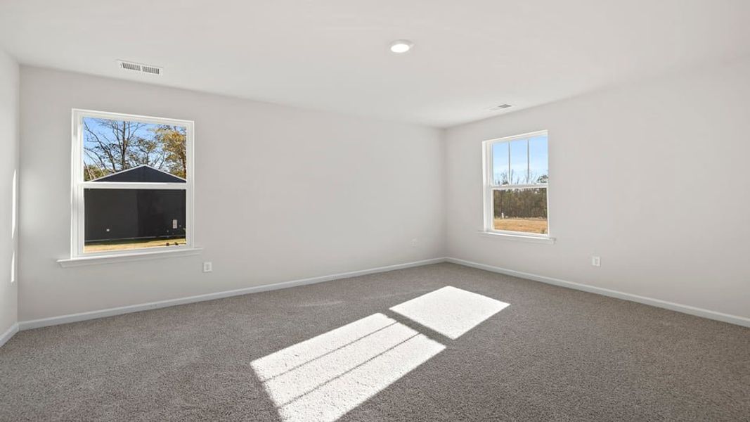 Spacious, unfurnished interior of a new home in Durbin Meadows, Fountain Inn (Image 26). Spacious, unfurnished interior of a new home in Durbin Meadows, Fountain Inn (Image 26).