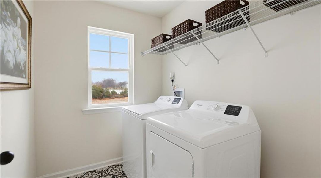 Furnished interior view inside a new home in , Dawsonville (Image 58).