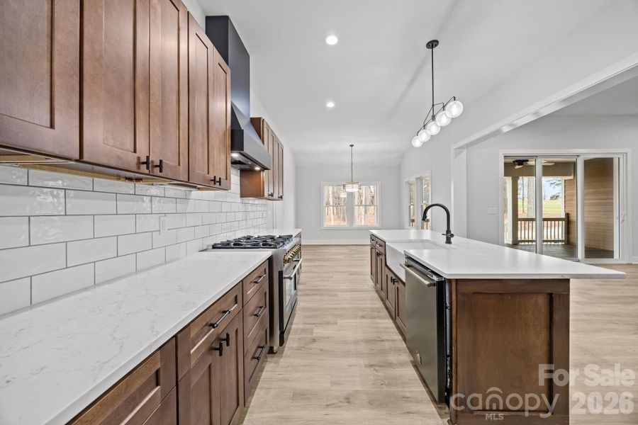 Furnished interior view inside a new home in , Statesville (Image 5).