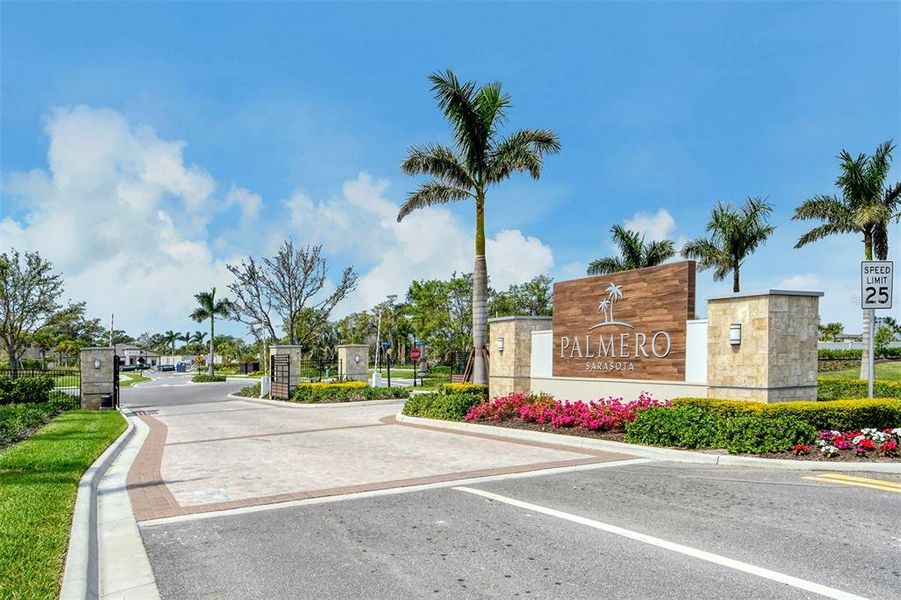 Front exterior of a new home in , Nokomis, FL, highlighting curb appeal (Image 27).
