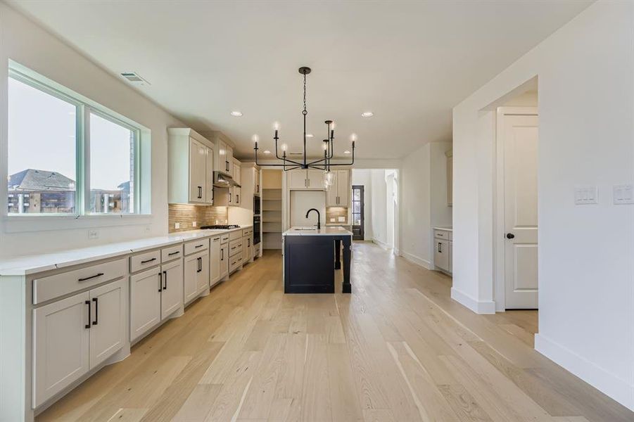 Furnished interior view inside a new home in Mosaic 40s, Prosper (Image 8).