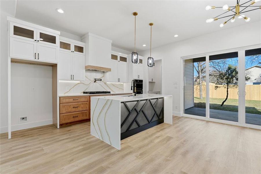 Furnished interior view inside a new home in , Dallas (Image 9).