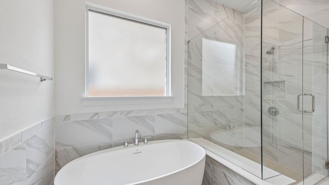 Furnished interior view inside a new home in The Enclave at Bar W Ranch, Leander (Image 12).