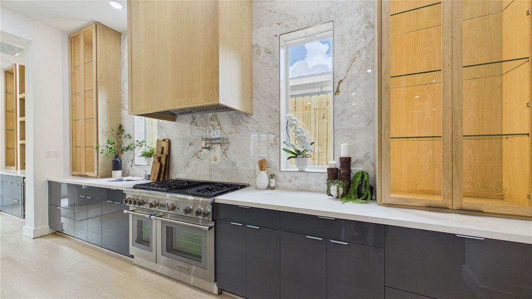 Furnished interior view inside a new home in , Houston (Image 43).