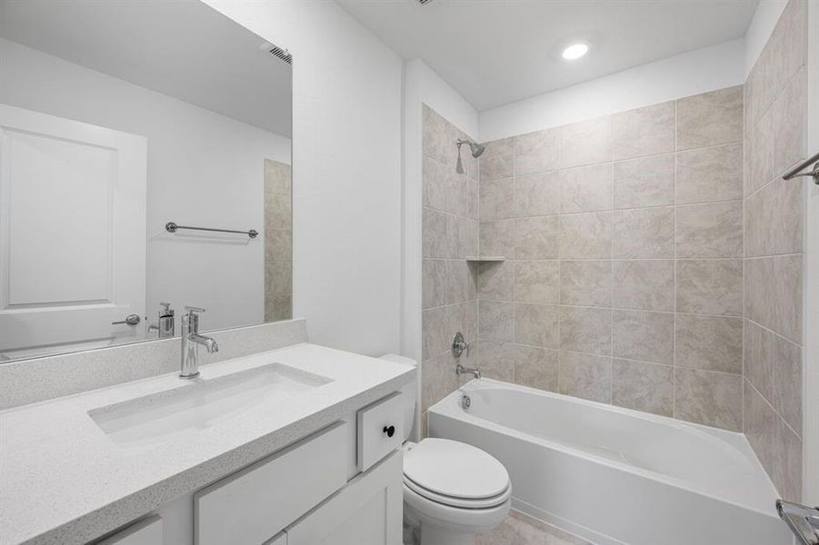 Furnished interior view inside a new home in North Sky Celina, Celina (Image 7). Furnished interior view inside a new home in North Sky Celina, Celina (Image 7).