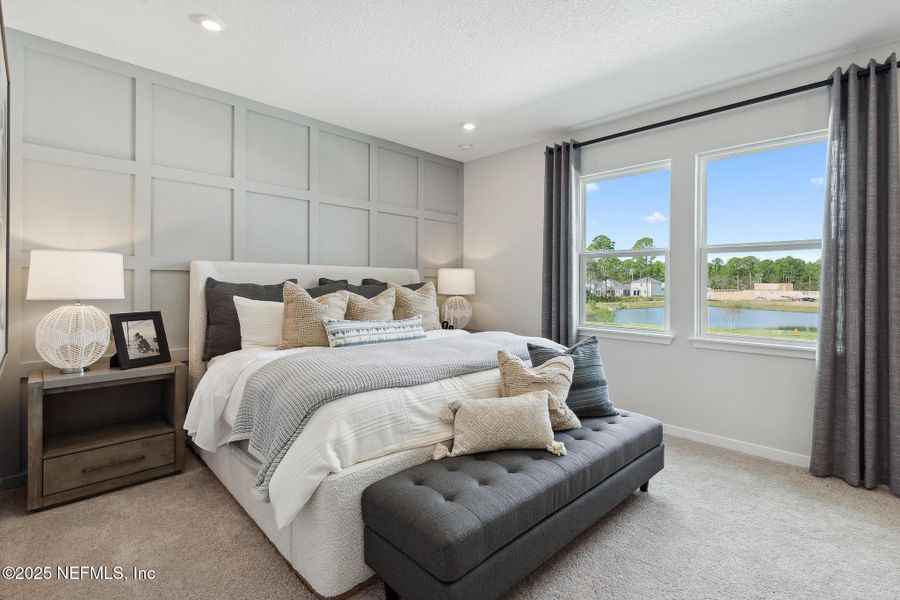 Furnished interior view inside a new home in Magnolia Series at Seminole Palms, Palm Coast (Image 22).