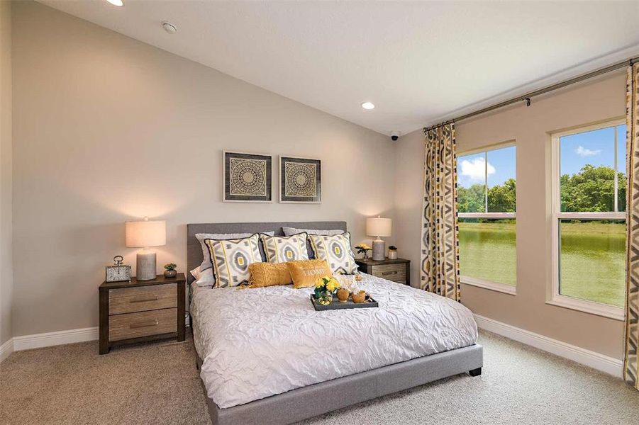 Furnished interior view inside a new home in Crosswind Point, Parrish (Image 10).
