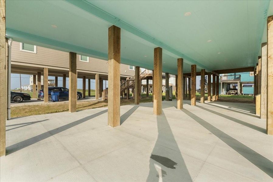Exterior details and patio area of a home in , Surfside Beach (Image 2). Exterior details and patio area of a home in , Surfside Beach (Image 2).