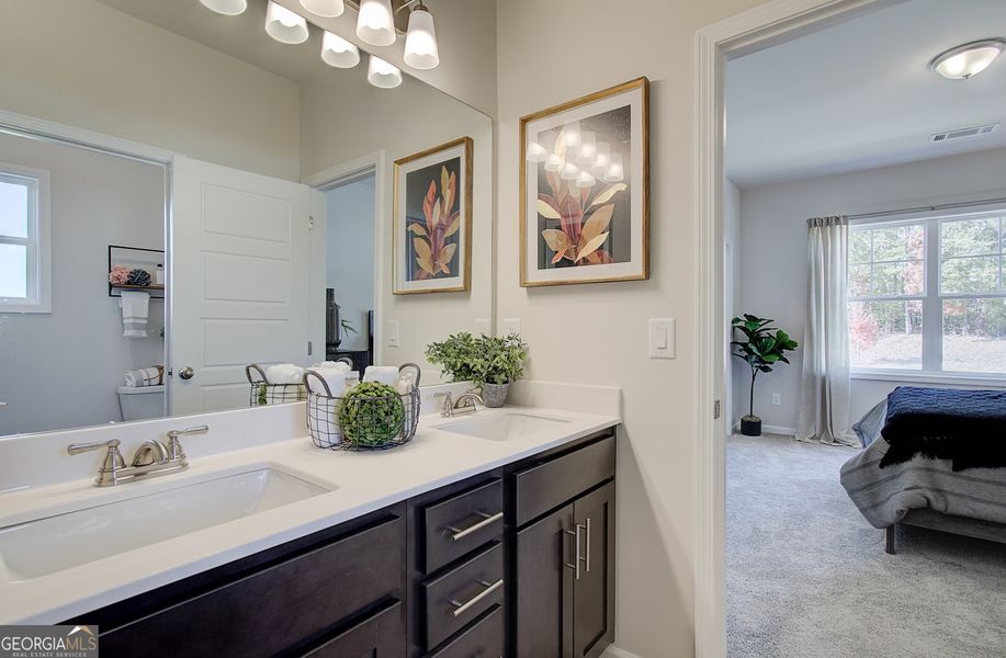 Furnished interior view inside a new home in Summerlin, Winder (Image 60). Furnished interior view inside a new home in Summerlin, Winder (Image 60).