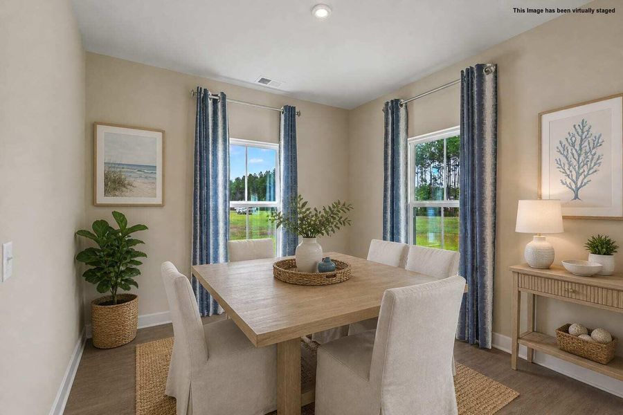 Furnished interior view inside a new home in , Ridgeville (Image 17). Furnished interior view inside a new home in , Ridgeville (Image 17).