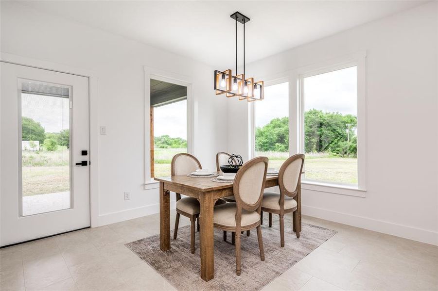 Furnished interior view inside a new home in , Boyd (Image 14).