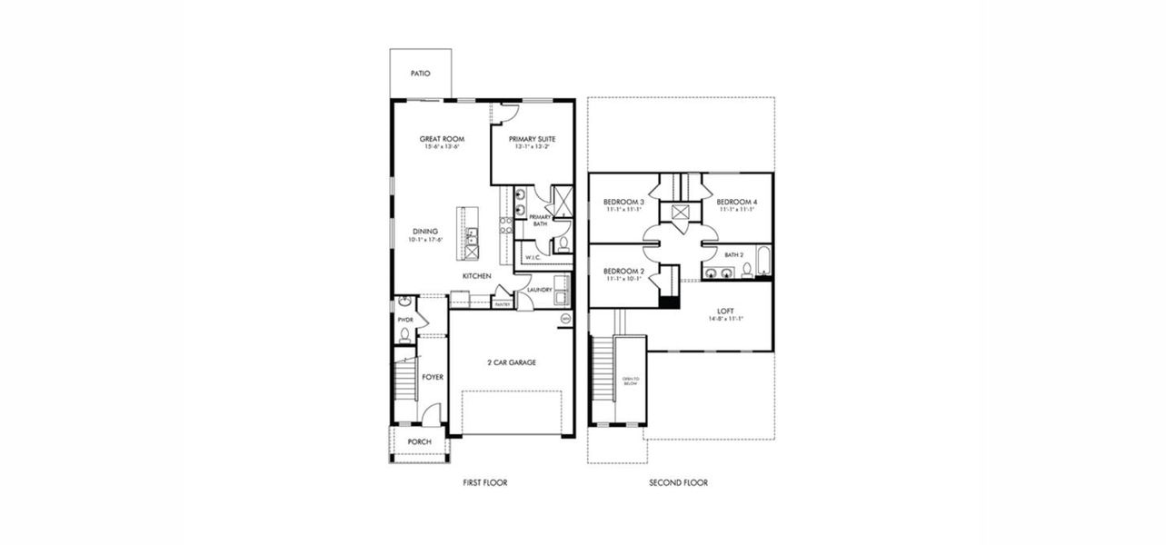 Photo is not of the actual home but is an inspirational photo of builder’s model home and may depict options, furnishings, and/or decorator features that are not included.