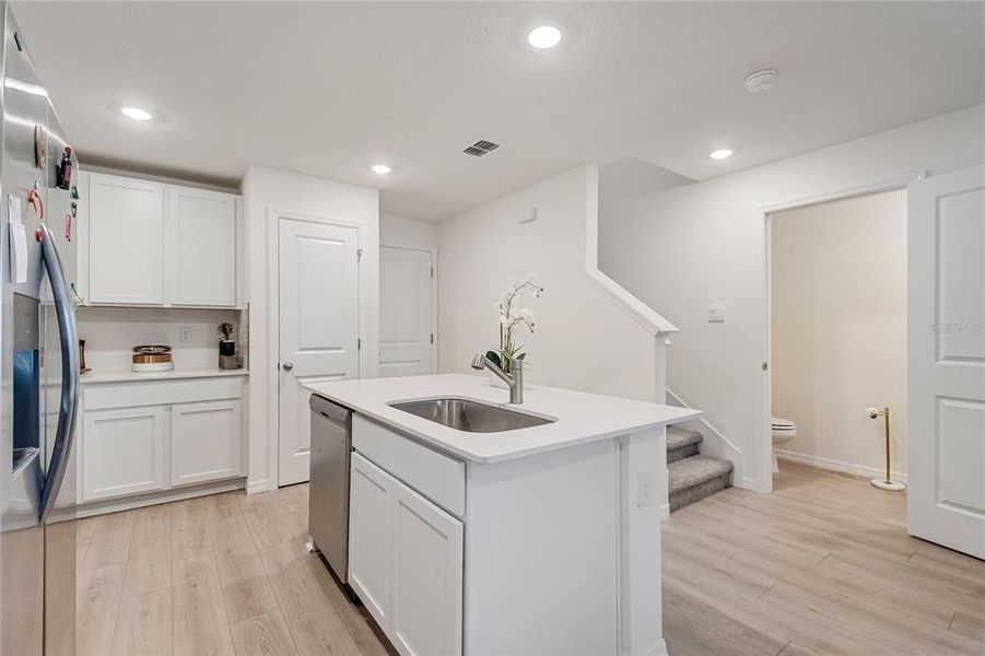 Furnished interior view inside a new home in , Kissimmee (Image 10).