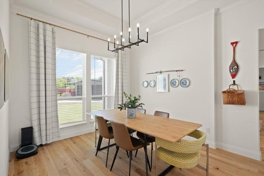 Furnished interior view inside a new home in , Springtown (Image 4). Furnished interior view inside a new home in , Springtown (Image 4).