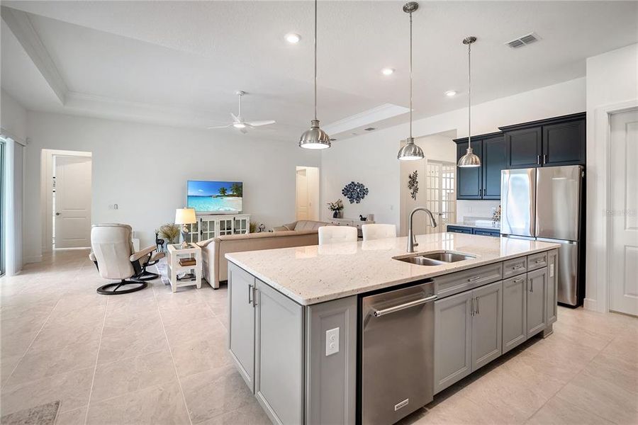 Furnished interior view inside a new home in , Ocala (Image 19).