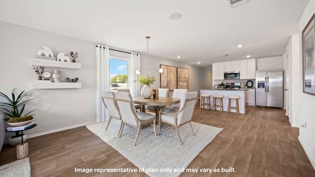 Representative furnished interior of a home built from the Elk by D.R. Horton in Deer Meadows, Odessa (Image 15).