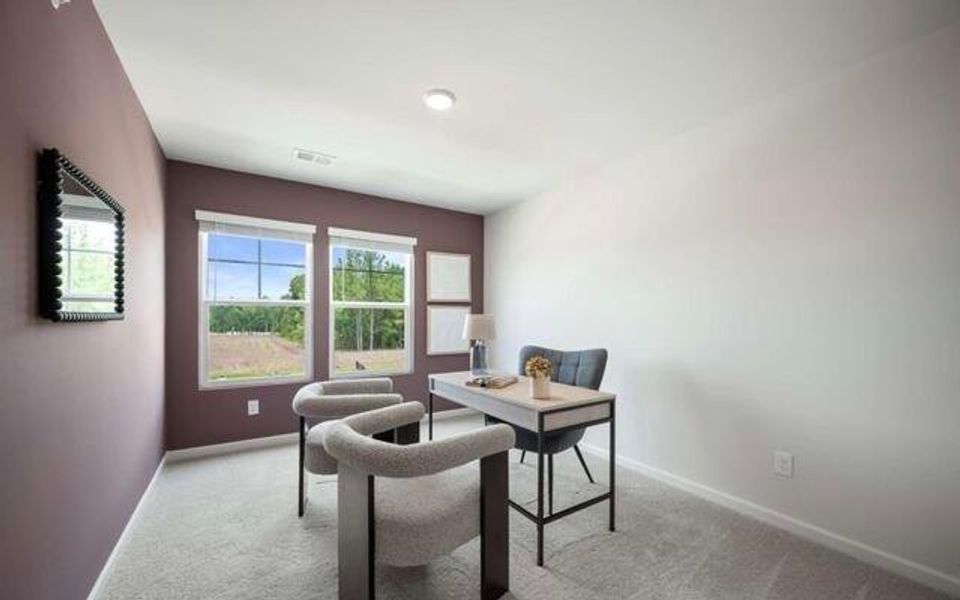 Furnished interior view inside a new home in Walden Park – The Collection, Jonesboro (Image 15).