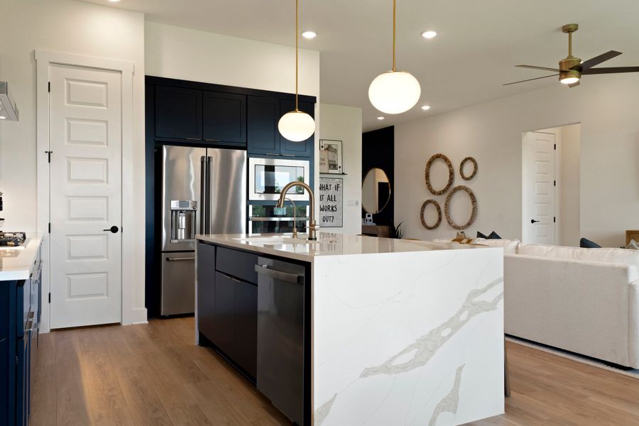 Furnished interior view inside a new home in Lagos Reserve, Manor (Image 30).