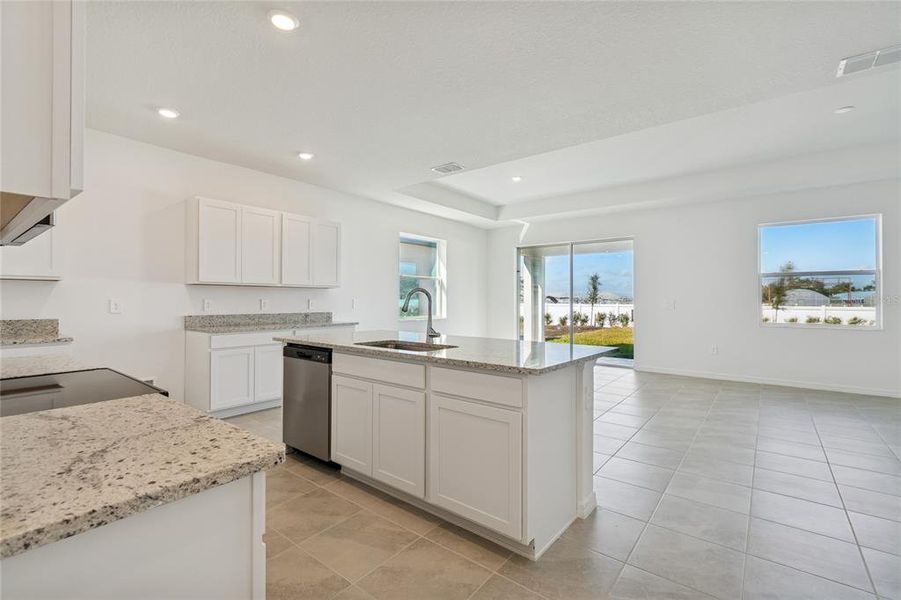 Furnished interior view inside a new home in Southpointe, Palmetto (Image 6).