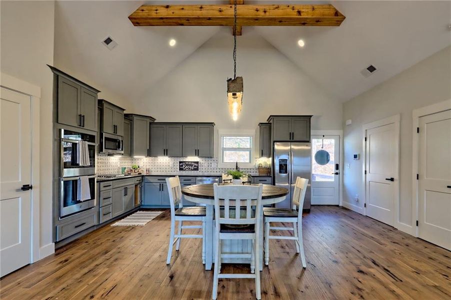 Furnished interior view inside a new home in , Hiawassee (Image 14).