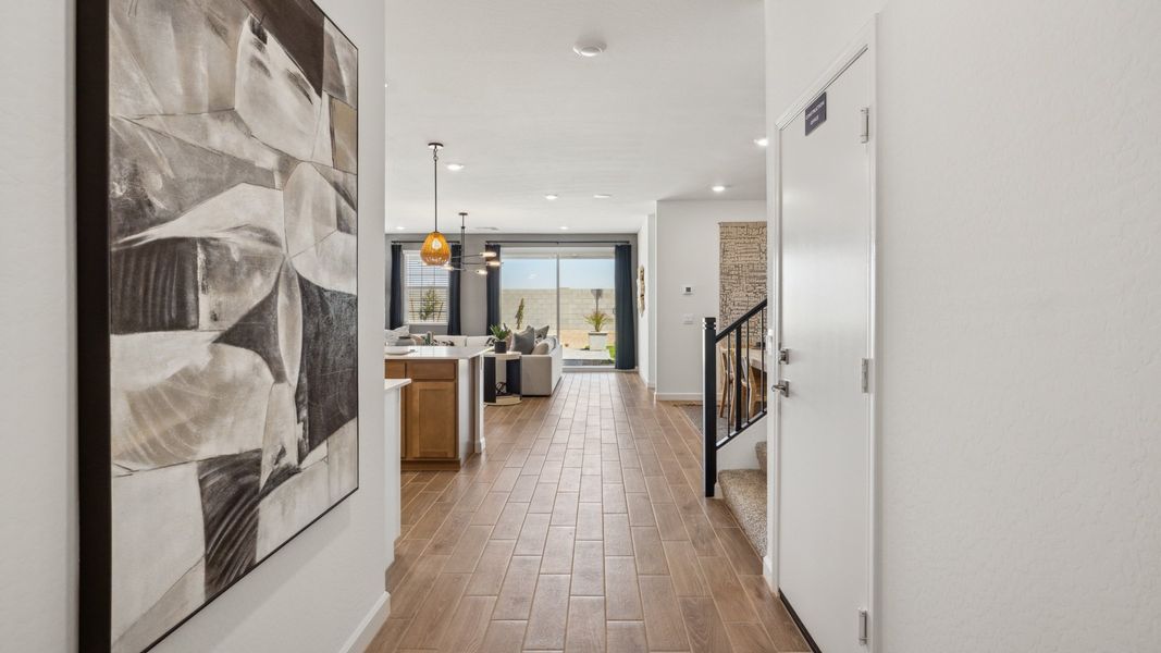 Furnished interior view inside a new home in Remington, Buckeye (Image 5).