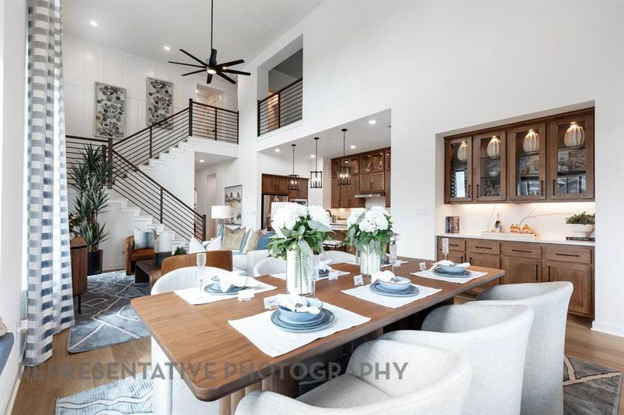 Furnished interior view inside a new home in Aster Park: 50ft. lots, McKinney (Image 30). Furnished interior view inside a new home in Aster Park: 50ft. lots, McKinney (Image 30).