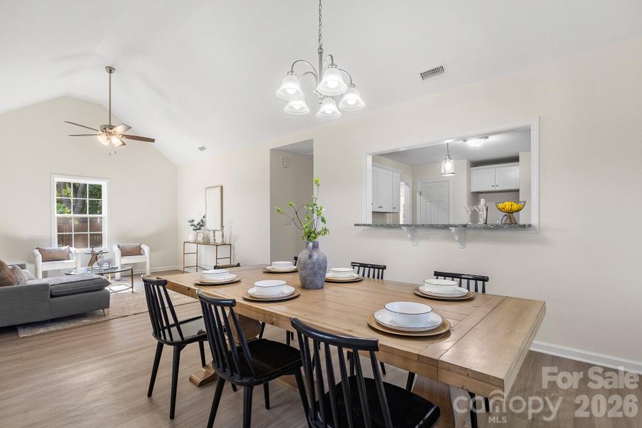 Furnished interior view inside a new home in , York (Image 29).