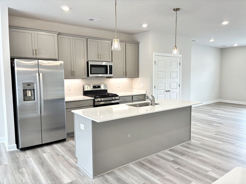 Furnished interior view inside a new home in Miller Park, Greenville (Image 8).