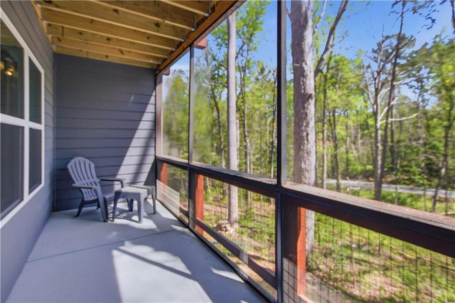 Exterior details and patio area of a home in , Clarkesville (Image 27). Exterior details and patio area of a home in , Clarkesville (Image 27).