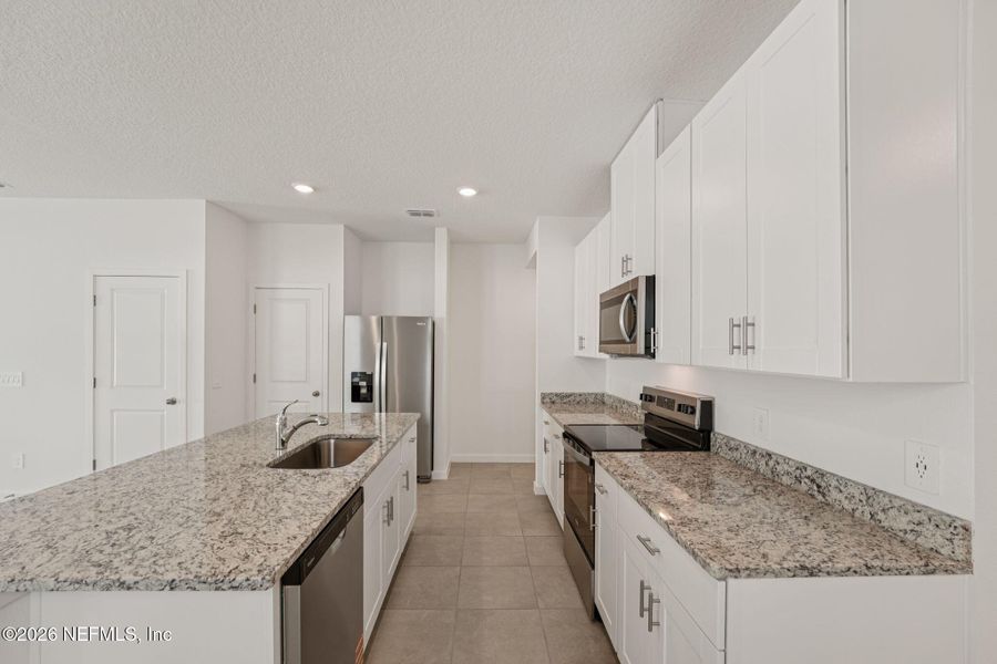 Furnished interior view inside a new home in Kings Preserve, Jacksonville (Image 5).