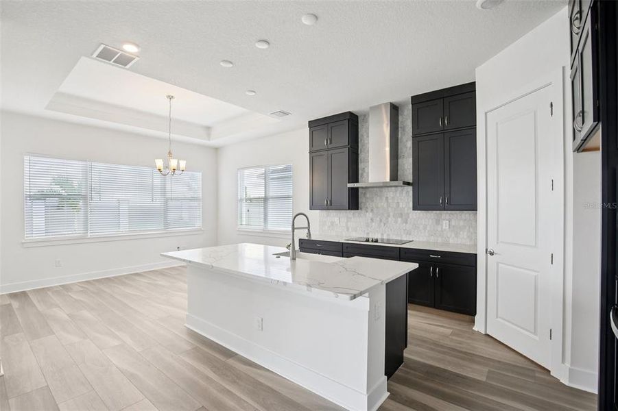 Furnished interior view inside a new home in Eagles Cove at Mirada, San Antonio (Image 12).
